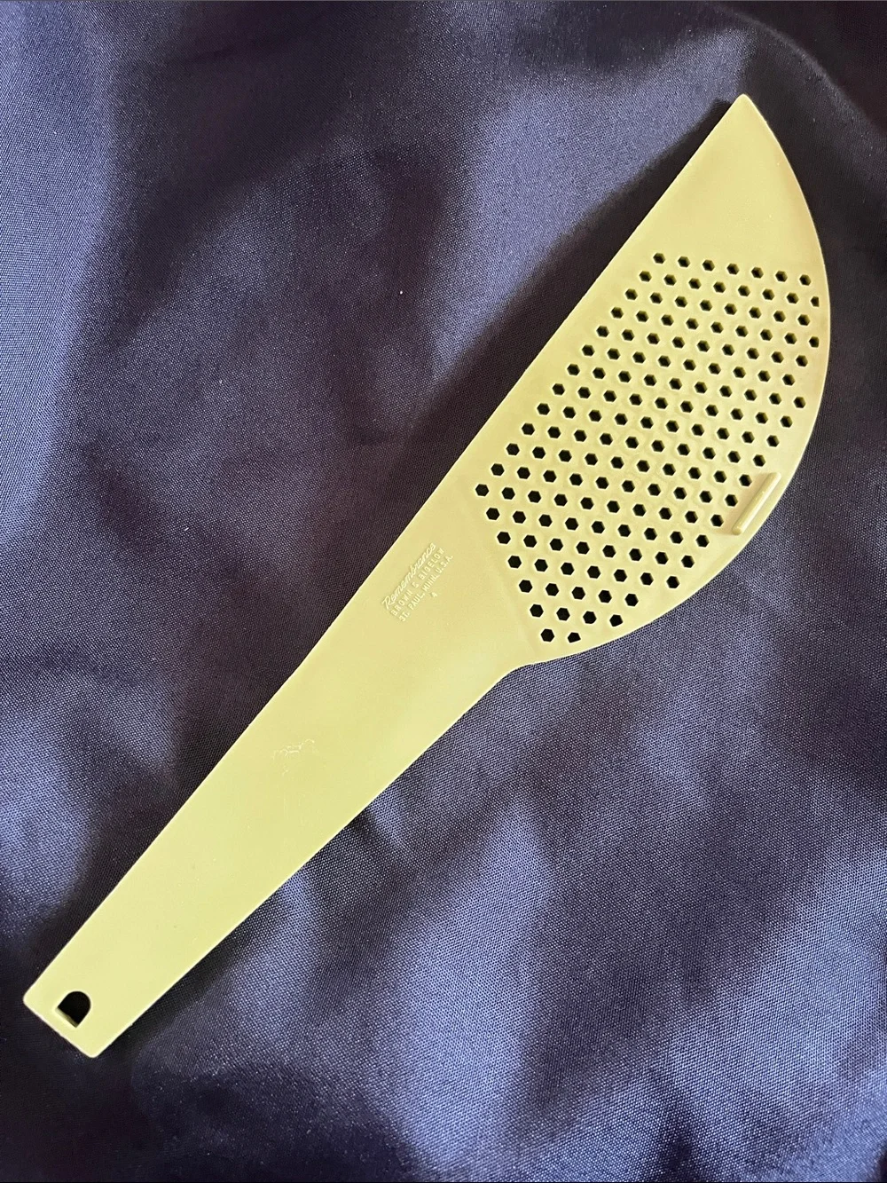 Vtg ESSO Exxon TONY THE TIGER Pot Strainer AVOCADO GREEN Plastic MCM Advertising
